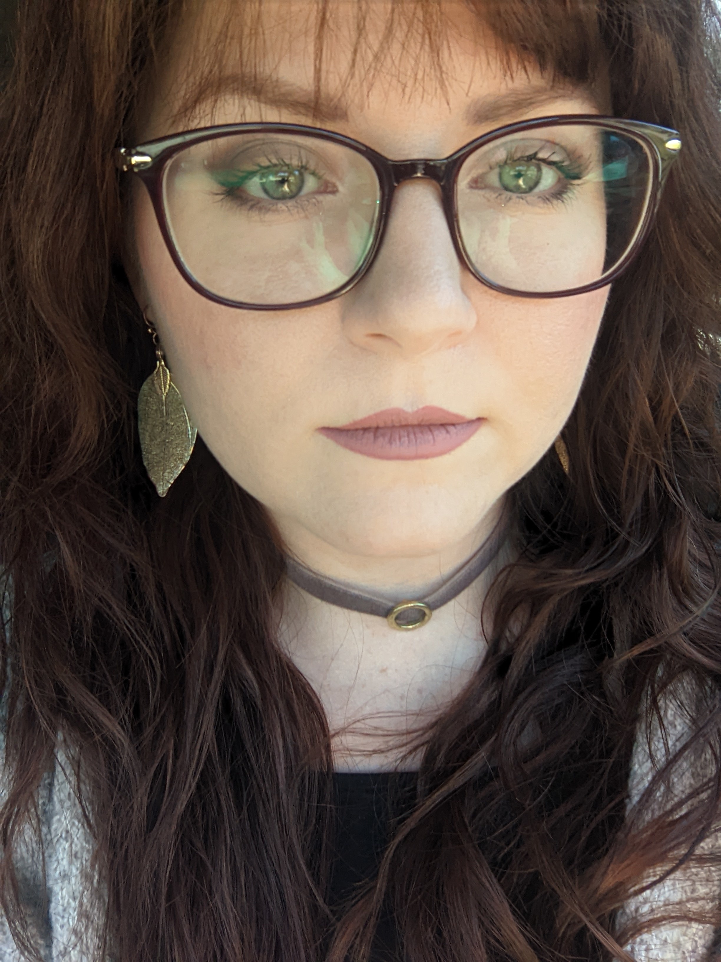 Nola Glasses, Gray/Chelsea Orange