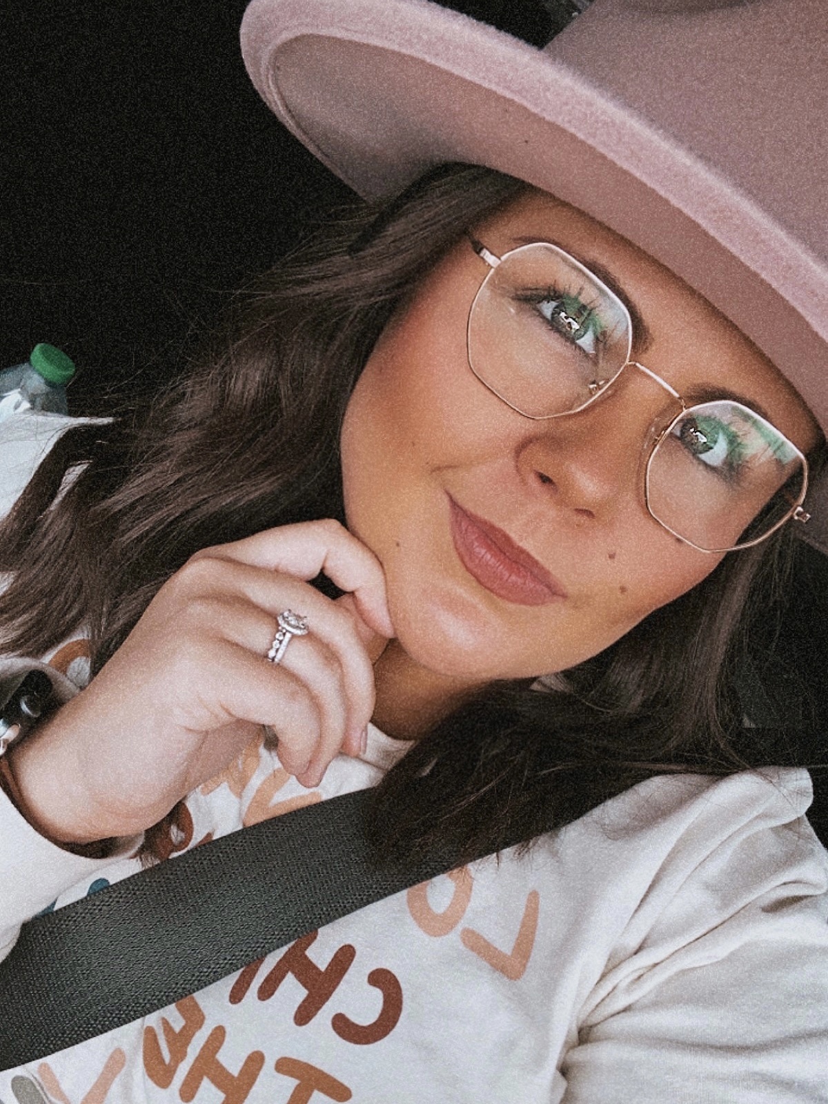 Soar Geometric Golden Full Rim Eyeglasses Eyebuydirect Canada