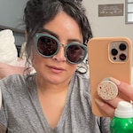 Jacqueline R. - Matte Green - round - plastic-metal