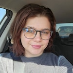 Dana K. - Black - square - acetate-metal