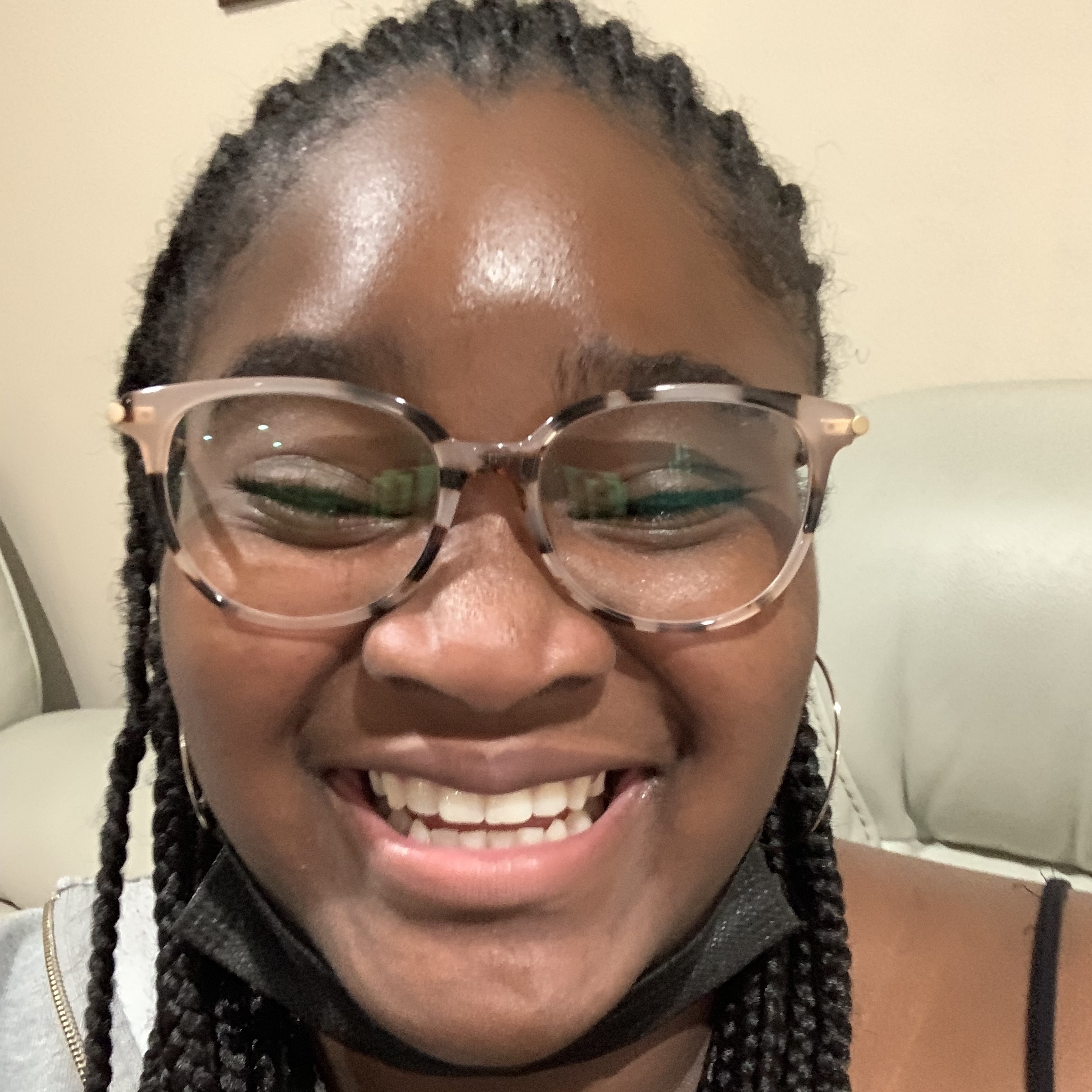 Jasmine Cat Eye Bleu marine Monture de vue Pour Femmes