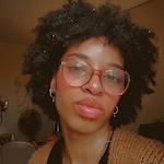 Kayla B. - Clear Brown - geometric - acetate