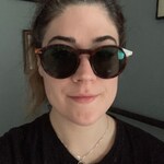 Justine C. - Tortoise - round - acetate