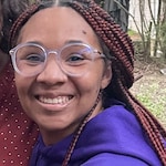 Sydney B. - Iridescent Clear - round - acetate