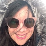 Cecilia M. - Matte Brown - horn - plastic