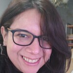 Cecilia M. - Black - rectangle - acetate