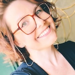 Stephanie D. - Tortoise - square - acetate