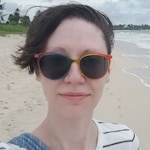 Grace F. - Rainbow - horn - plastic