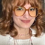 Shannon M. - Mellow Yellow - square - acetate-metal