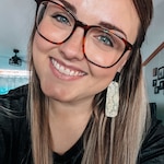 Brittany M. - Tortoise - square - acetate