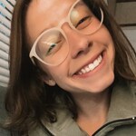 Emily G. - Matte Clear - round - plastic