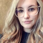 Chantel S. - Clear - horn - acetate