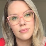 Nicole L. - Coral - horn - acetate-metal