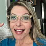 mslisaflux - Gold Transparent - browline - acetate-metal