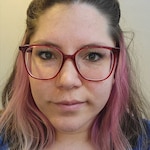 Brittany B. - Raspberry - square - acetate