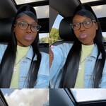 TERMAINE M. - Black - round - plastic-metal