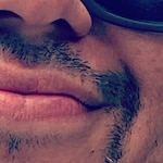 Omar G. - Matte Black - square - acetate