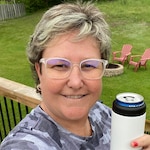 Darlene M. - Matte Clear - rectangle - plastic