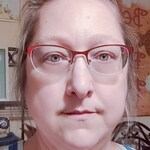 Janine P. -  Red  - horn - metal