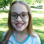 amaneb9 - Pink Floral - horn - plastic