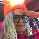 Lindsay M. - Matte Black - aviator - plastic