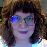 Emily C. - Rainbow - horn - plastic