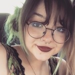 Nicole T. - Black - round - metal