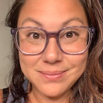 Christina P. - Gray - square - acetate