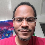 Mario G. - Black - rectangle - metal