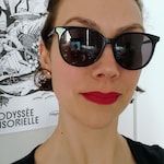 Mehlika A. K. - Black - round - acetate