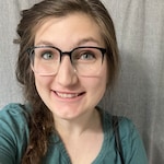 Samantha F. - Gradient Black - square - plastic