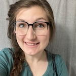 Samantha F. - Gradient Black - square - plastic