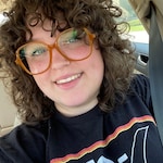 Hailey W. - Black - square - acetate-metal