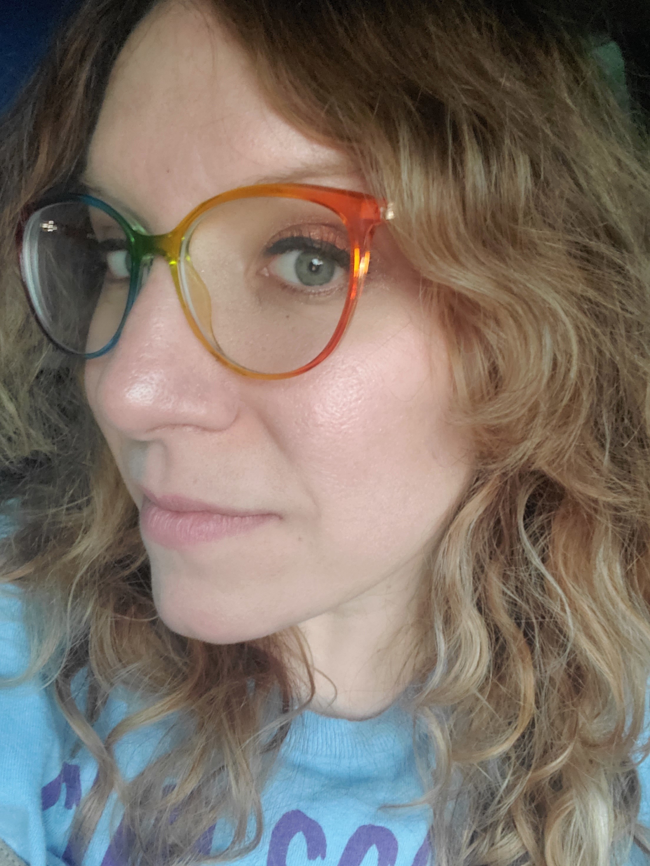 Positivity Cat Eye Rainbow Glasses For Women Eyebuydirect Canada 
