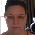 Jennifer K. - Light Orange - rectangle - plastic