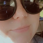 Brooke C. - Matte Black - round - plastic-metal