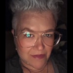 Tanya H. - Clear - aviator - acetate