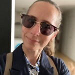 Erin S. - Tortoise - browline - acetate-metal