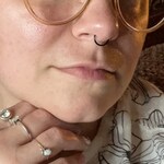 rachelkmcf - Clear Melon - round - plastic-metal