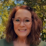 Sandi  T. - Clear Pink - horn - acetate