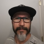 Daniel R. - Black - rectangle - acetate