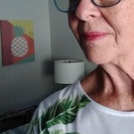 Peg B. - Clear Blue - rectangle - acetate