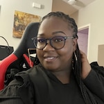 Tiffany N. - Matte Navy - round - plastic