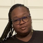 Tiffany N. - Matte Navy - round - plastic