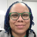 Tiffany R. - Green - square - plastic