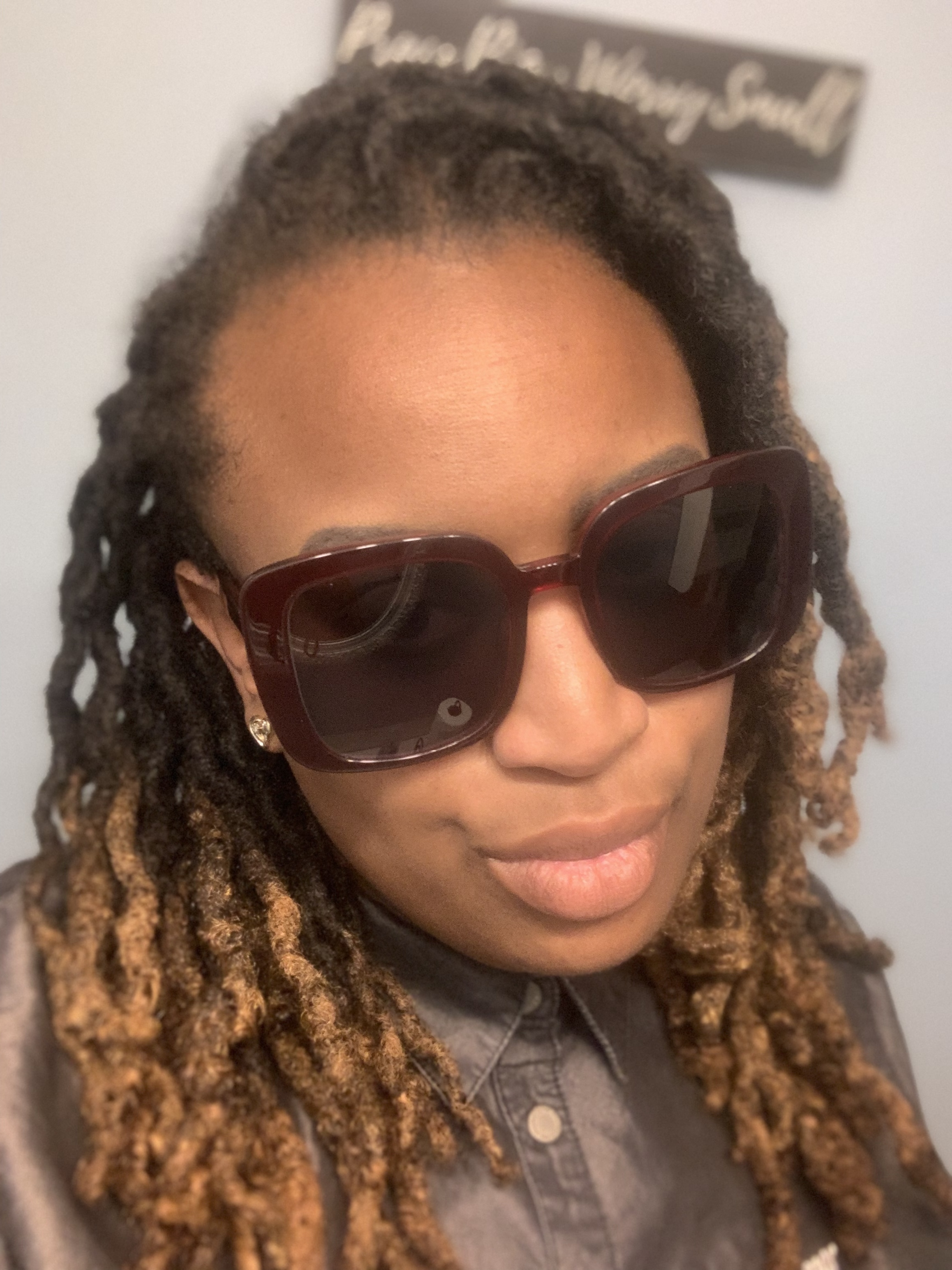 Heather Square Burgundy Glasses for Women Eyebuydirect