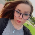 Lexi C. - Clear Cobalt - round - plastic-metal