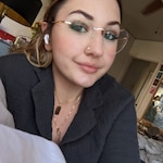 Abigail H. - Rose Gold - heart - metal