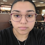 Shaileen A M. - Clear Purple Gold - square - acetate