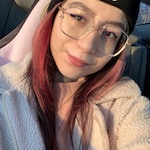 Aime V. - Clear Pink - square - acetate